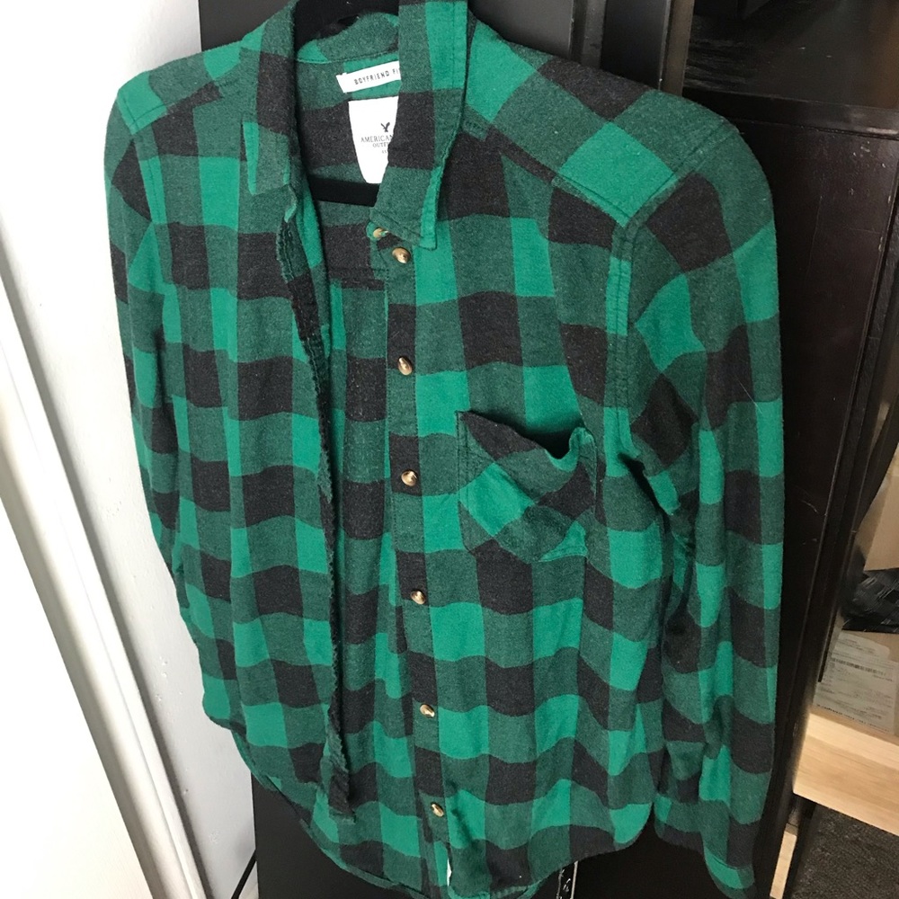 FORREST GREEN FLANNEL